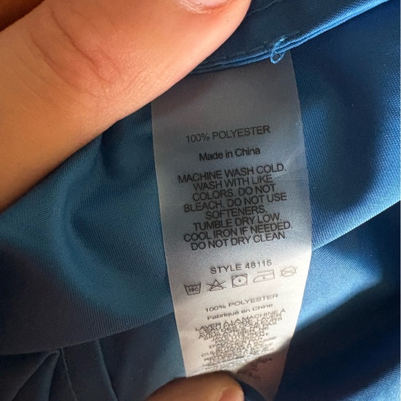 TORY BURCH Sport Athletic Swoosh Nylon Midi Skirt - Picture 7 of 9